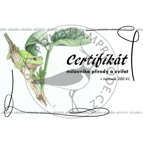 Certifikát rosnička